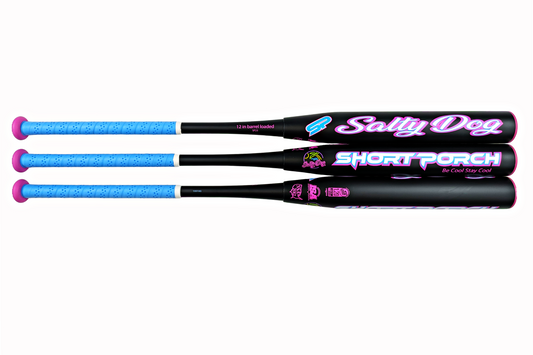 **PRE-SALE Estimated Shipping 5/15** USSSA Salty Dog - Short Porch Slow Pitch Softball Bat - 2-piece 12in
