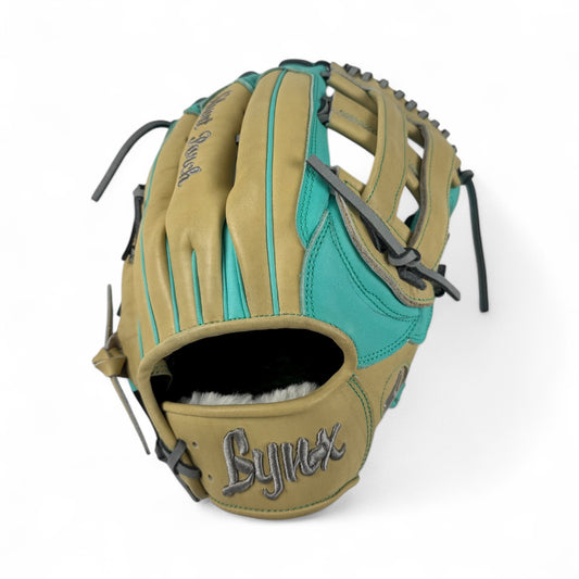 "Cage's Signature" Japanese Kip Leather H-Web Handcrafted Glove - 13” & 13.5”