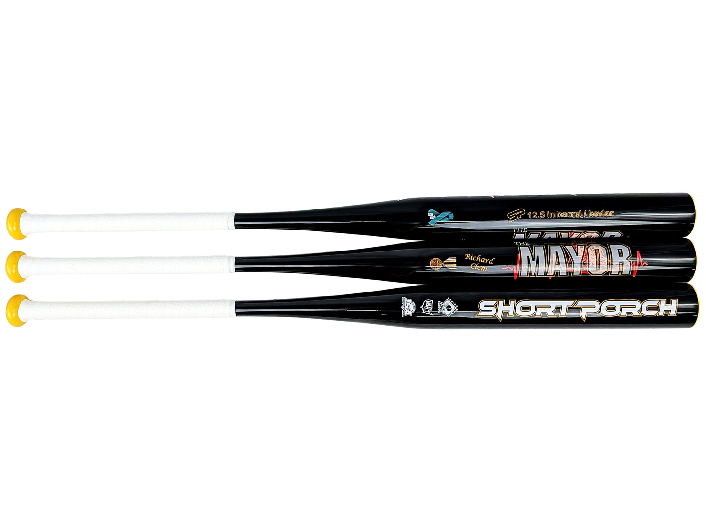 The Mayor <Richard Clem Signature> 1-piece / 12.5 in - Short Porch Senior Slow Pitch Softball Bat