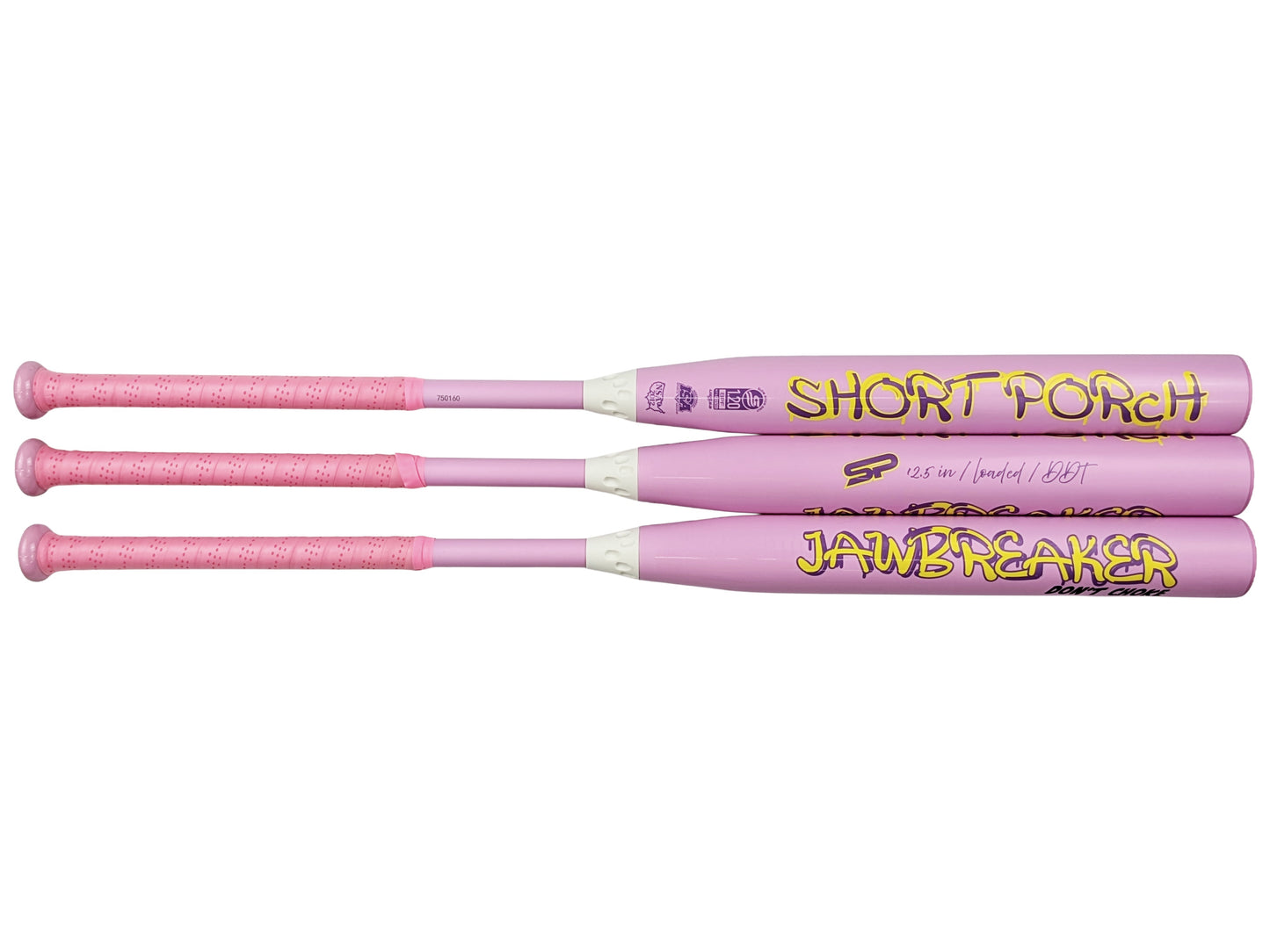 **Pre-Sale. Estimated ship date 09/19/2025** Jawbreaker - 2-piece / 12.5 in - Short Porch USSSA Slow Pitch Softball Bat