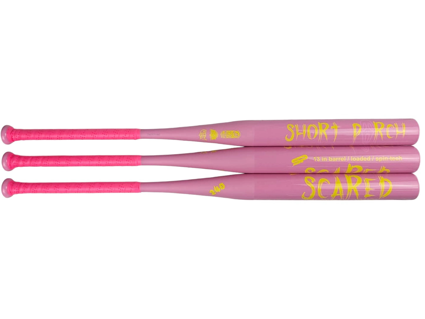Summer Scared Pink Lemonade Series 1-piece Loaded | Short Porch USSSA Slow Pitch Softball Bat - 13-in
