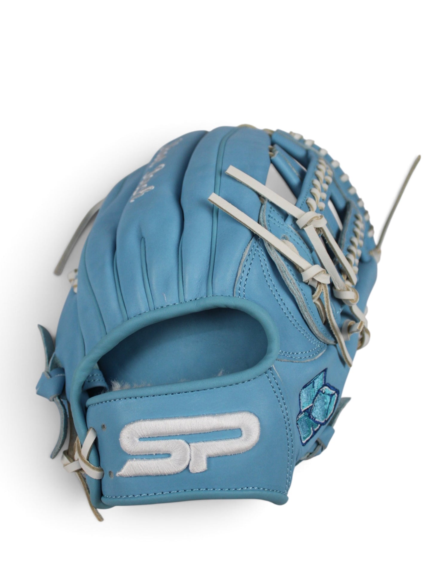 Iceee Edition Japanese Kip Leather Laced H-Web Handcrafted Glove - 13"
