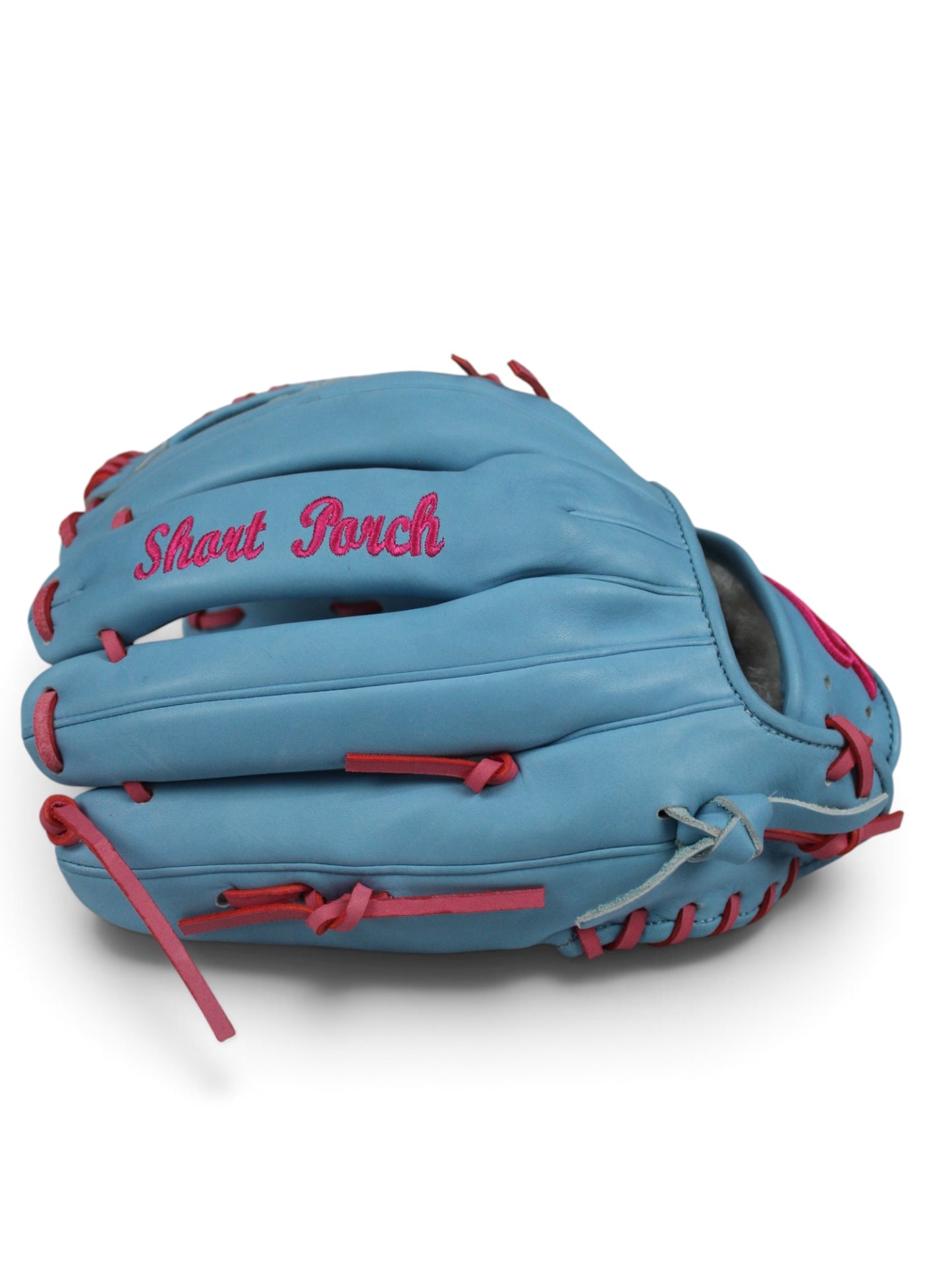Bubblegum Edition Japanese Kip Leather Laced H-Web Handcrafted Glove - 13”