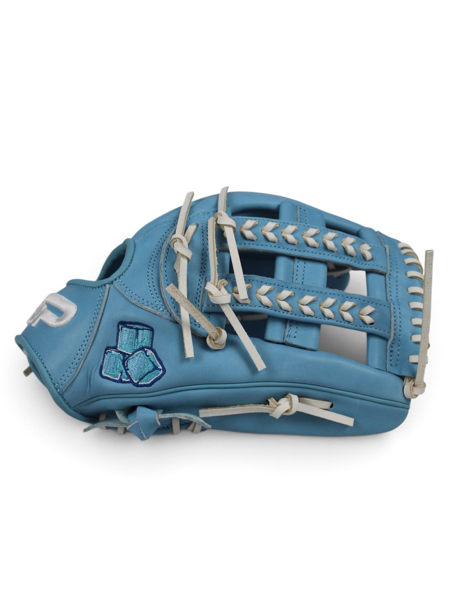 Iceee Edition Japanese Kip Leather Laced H-Web Handcrafted Glove - 13"