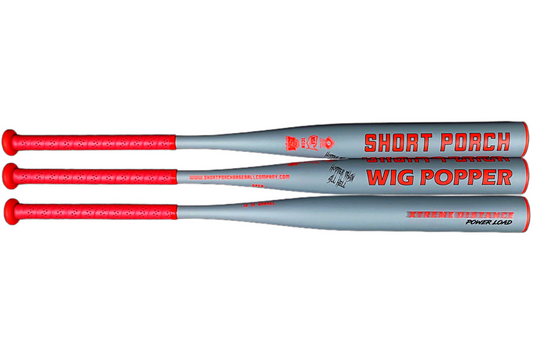 Wig Popper End Loaded Xtreme Distance - Senior Slow Pitch Softball Bat - Short Porch 1-piece 12in