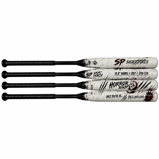 HORROR SHOP - Nobody Leaves the Same - Short Porch Senior Slow Pitch Softball Bat - DDT/ 11.5 in