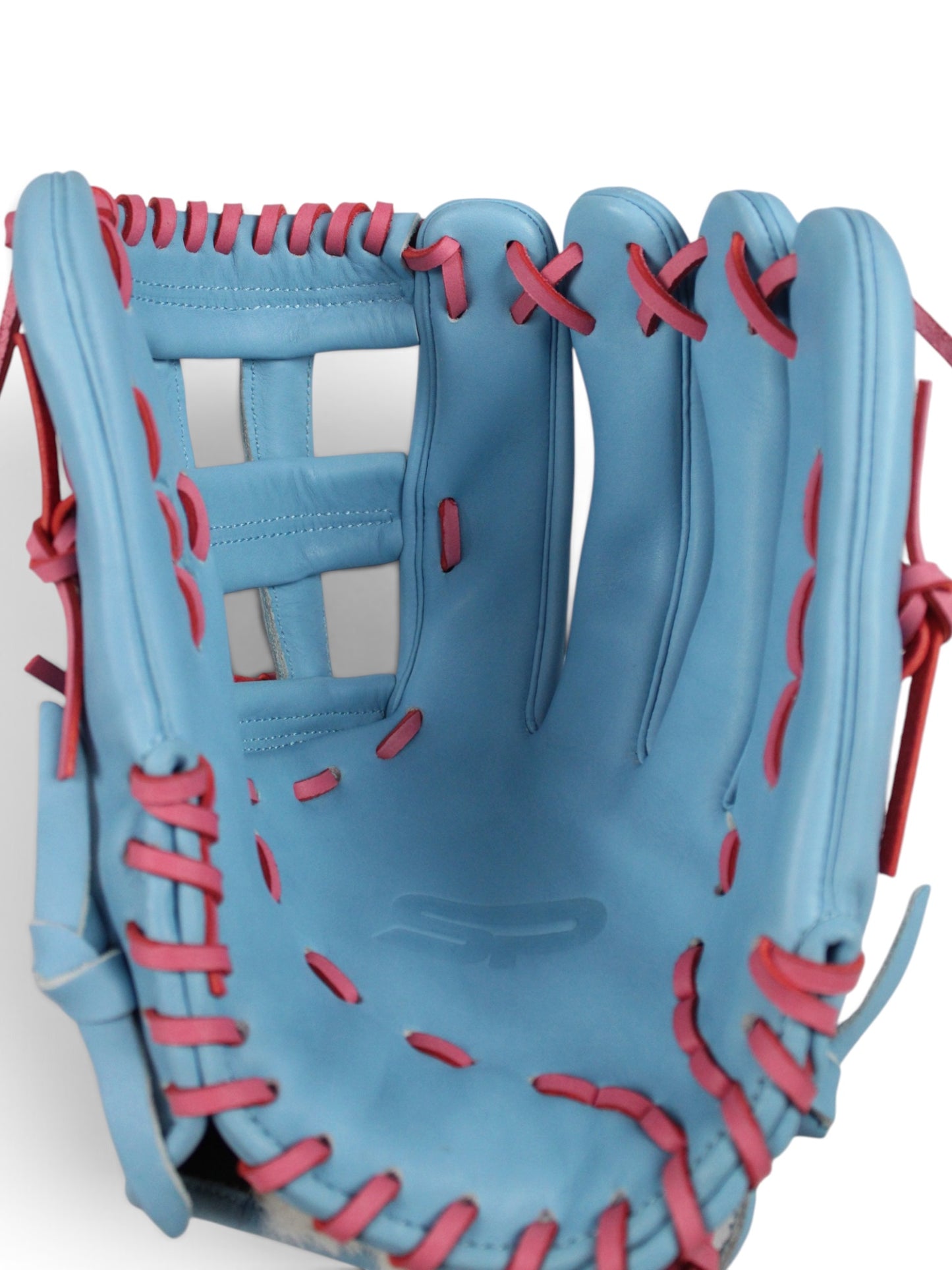 Bubblegum Edition Japanese Kip Leather Laced H-Web Handcrafted Glove - 13”