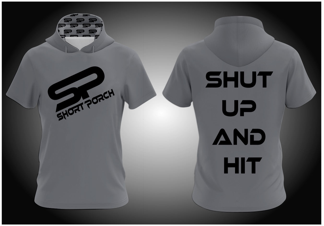 Short Sleeve Thin Hooded Pullovers