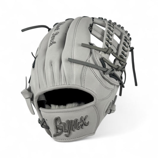 "Sweet & Simple" Japanese Kip Leather Laced H-Web Handcrafted Glove - 13"