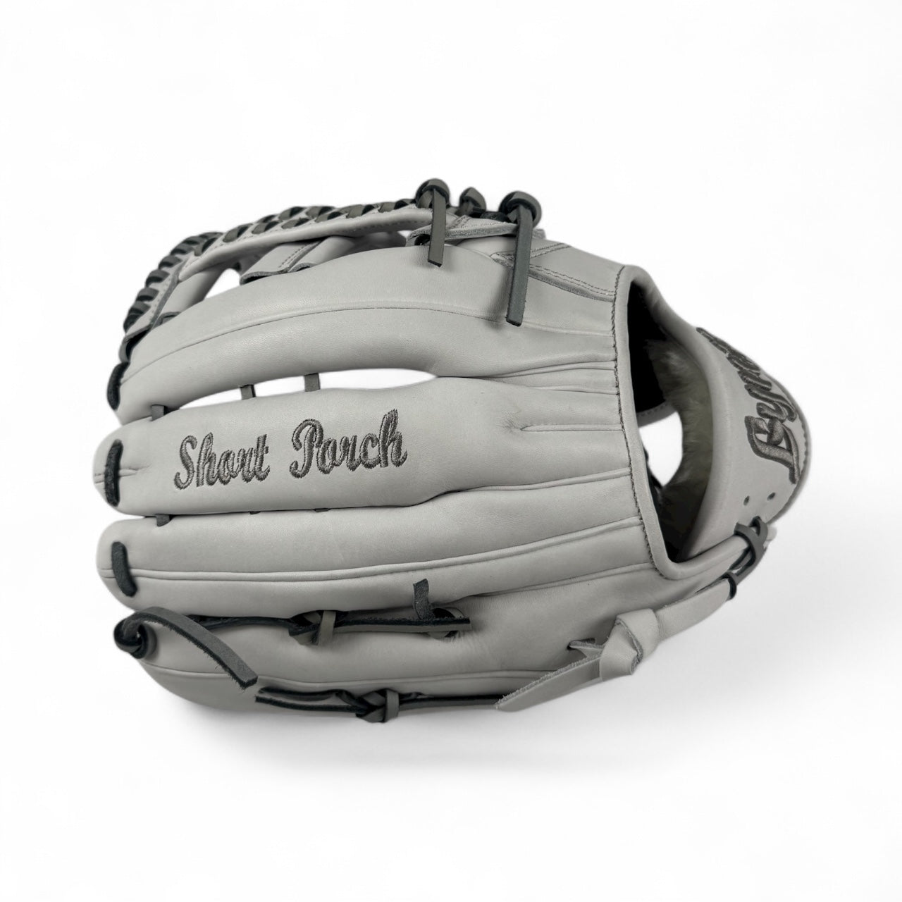 "Sweet & Simple" Japanese Kip Leather Laced H-Web Handcrafted Glove - 13"