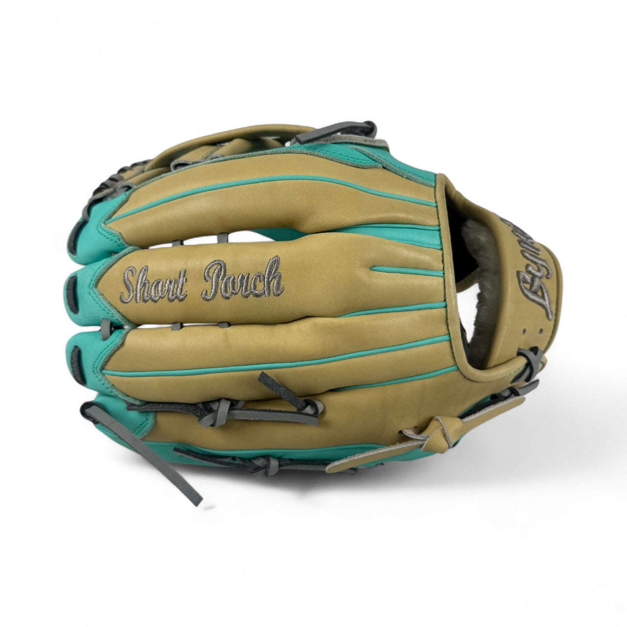 "Cage's Signature" Japanese Kip Leather H-Web Handcrafted Glove - 13.5”