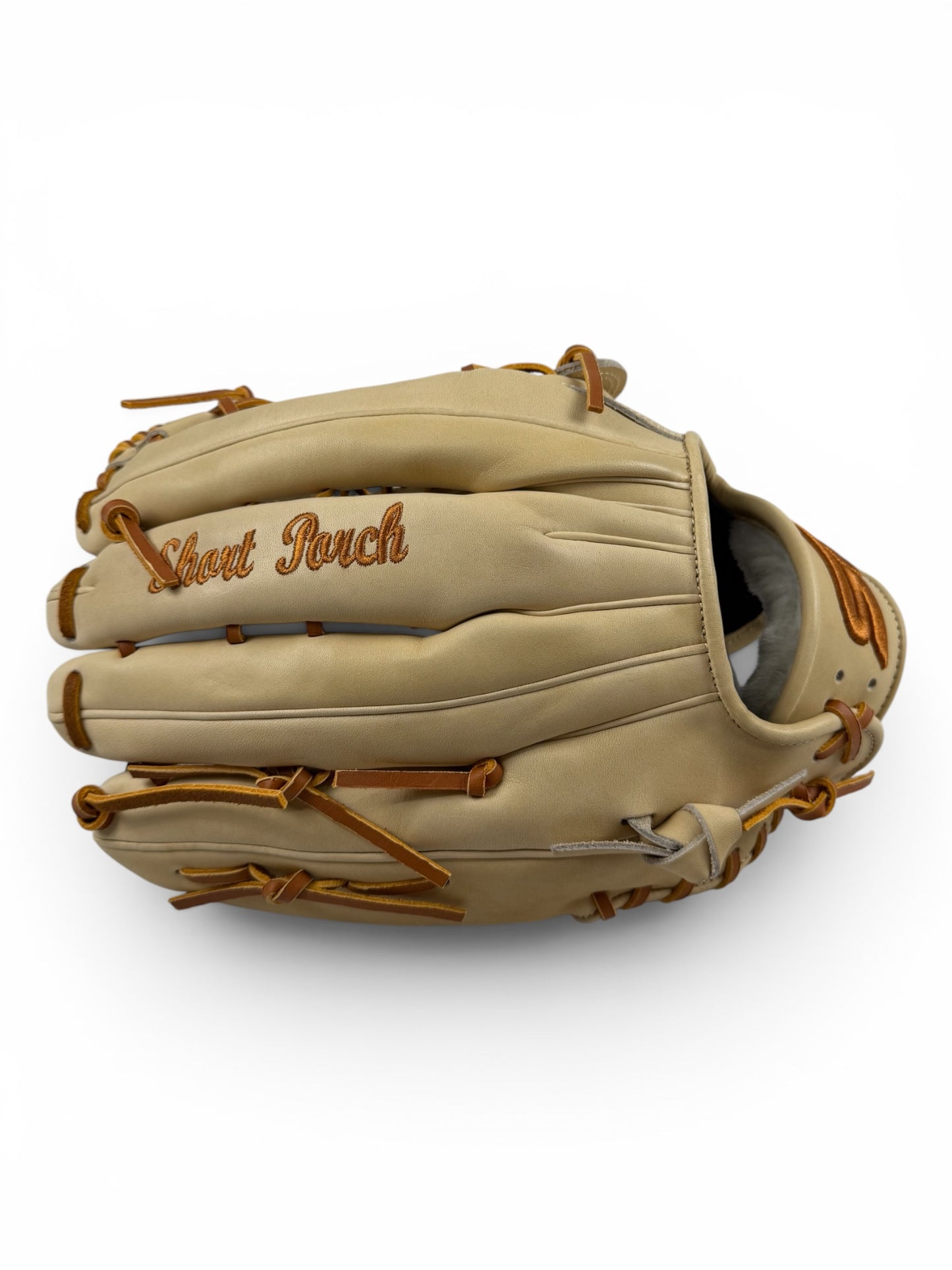 Blonde/Tan Japanese Kip Leather T-Web Handcrafted Glove - 13.5”