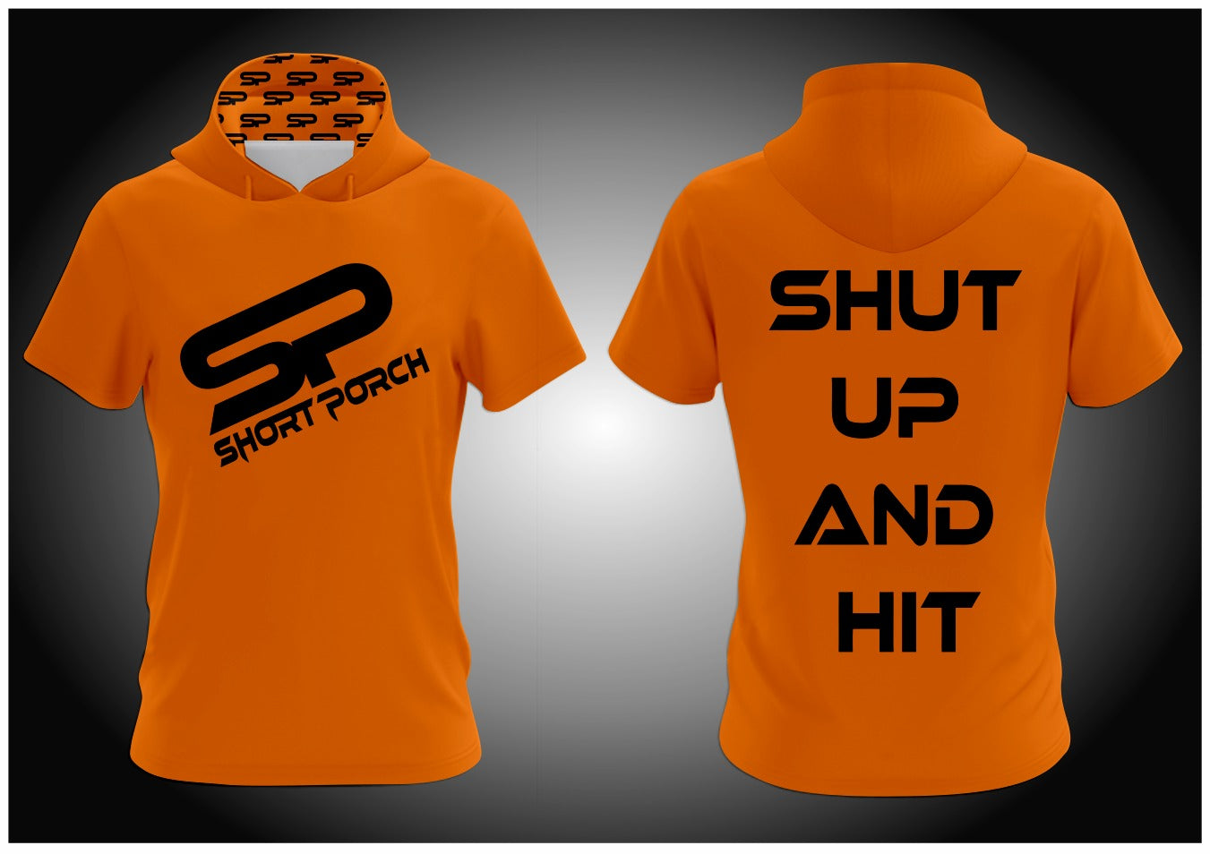 Short Sleeve Thin Hooded Pullovers