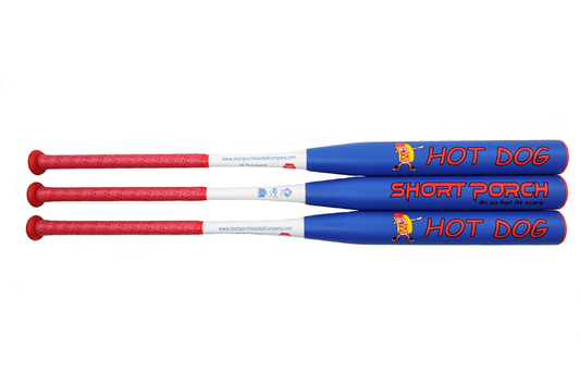 Short Porch Spring Training Series - Hot Dog - Senior Slow Pitch Softball Bat - 2-piece 12.75 inch