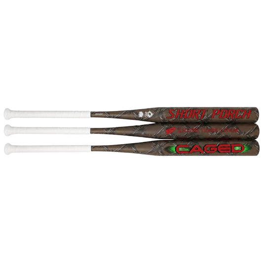 2026 DDT - 1 piece - CAGED - 12.5 in - Short Porch Senior Slow Pitch Softball Bat .5 loaded
