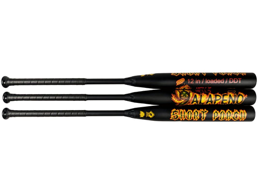 DDT Hell's Jalapeno - 2-piece / 12 in - Short Porch Senior Slow Pitch Softball Bat .5 load