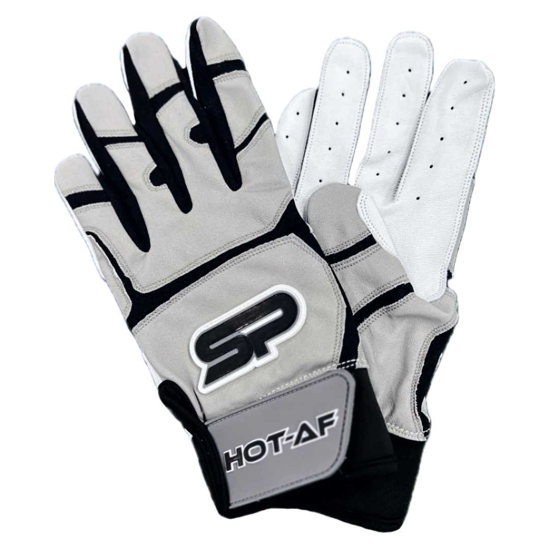 Short Porch "SP" 3D Printed Hot AF Batting Gloves