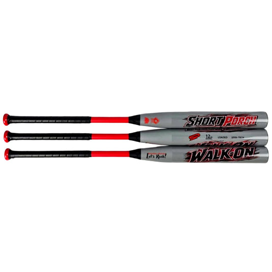 WALK-ON - Brandon Murray Signature - First Ever 2-piece DDT with Spin-Tech / 12 in  - Short Porch Senior Slow Pitch Softball Bat - 1 oz load