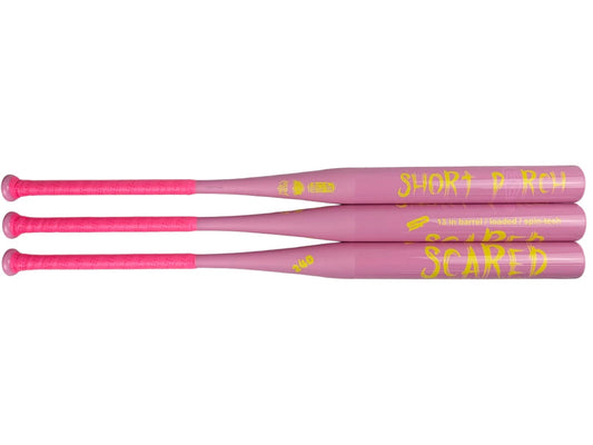 Summer Scared Pink Lemonade Series 1-piece Loaded | Short Porch USSSA Slow Pitch Softball Bat - 13-in