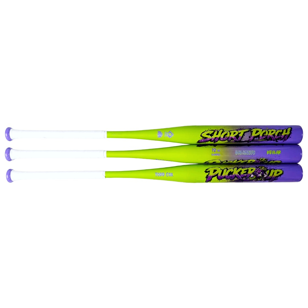 Sour Grape (Todd Cox Signature) Balanced with Spin Tech - 1-piece / 12 in - Short Porch Senior Slow Pitch Softball Bat