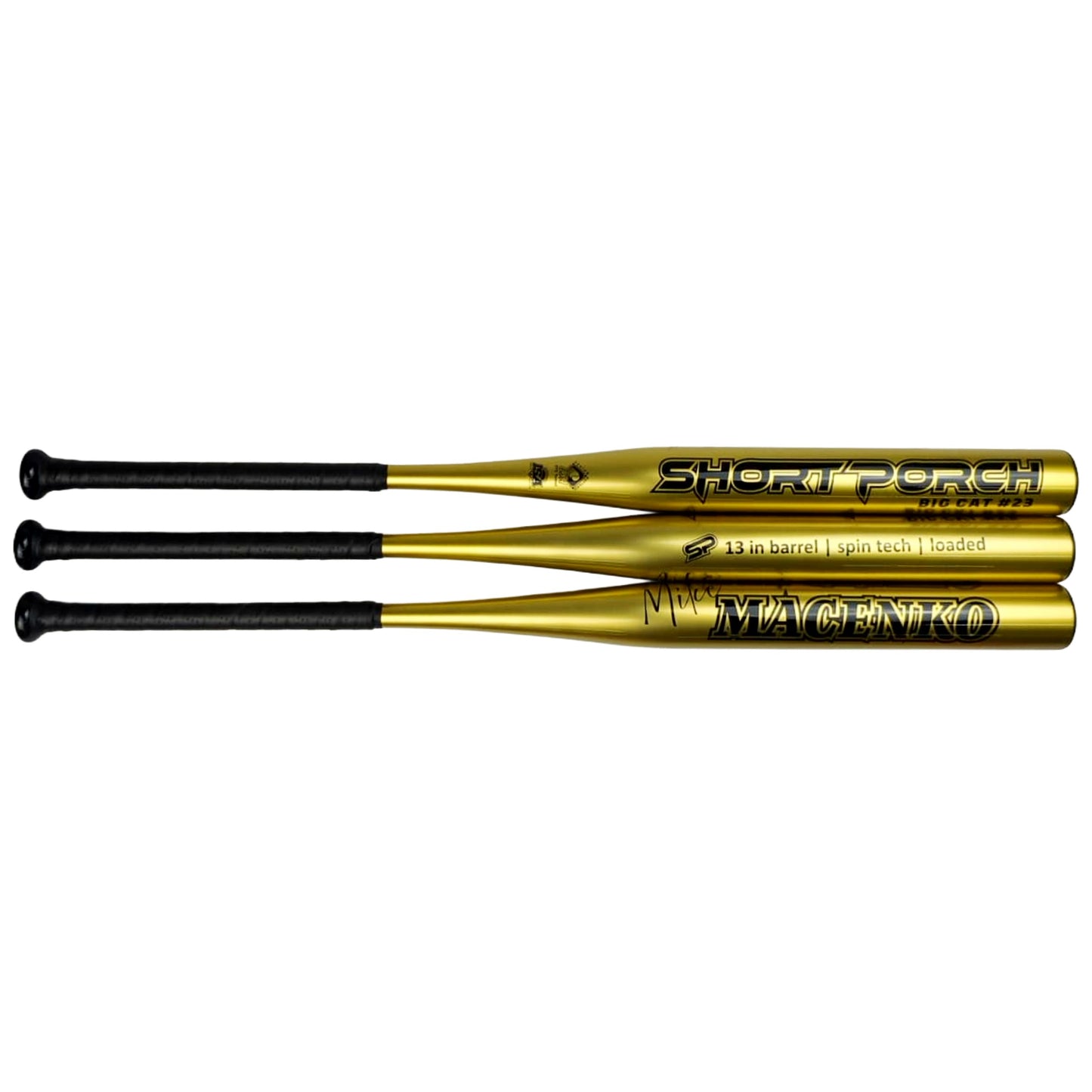 Mike Macenko Big Cat - Spin Tech One-piece 13-in. barrel .75 Load - Short Porch Senior Slow Pitch Softball Bat