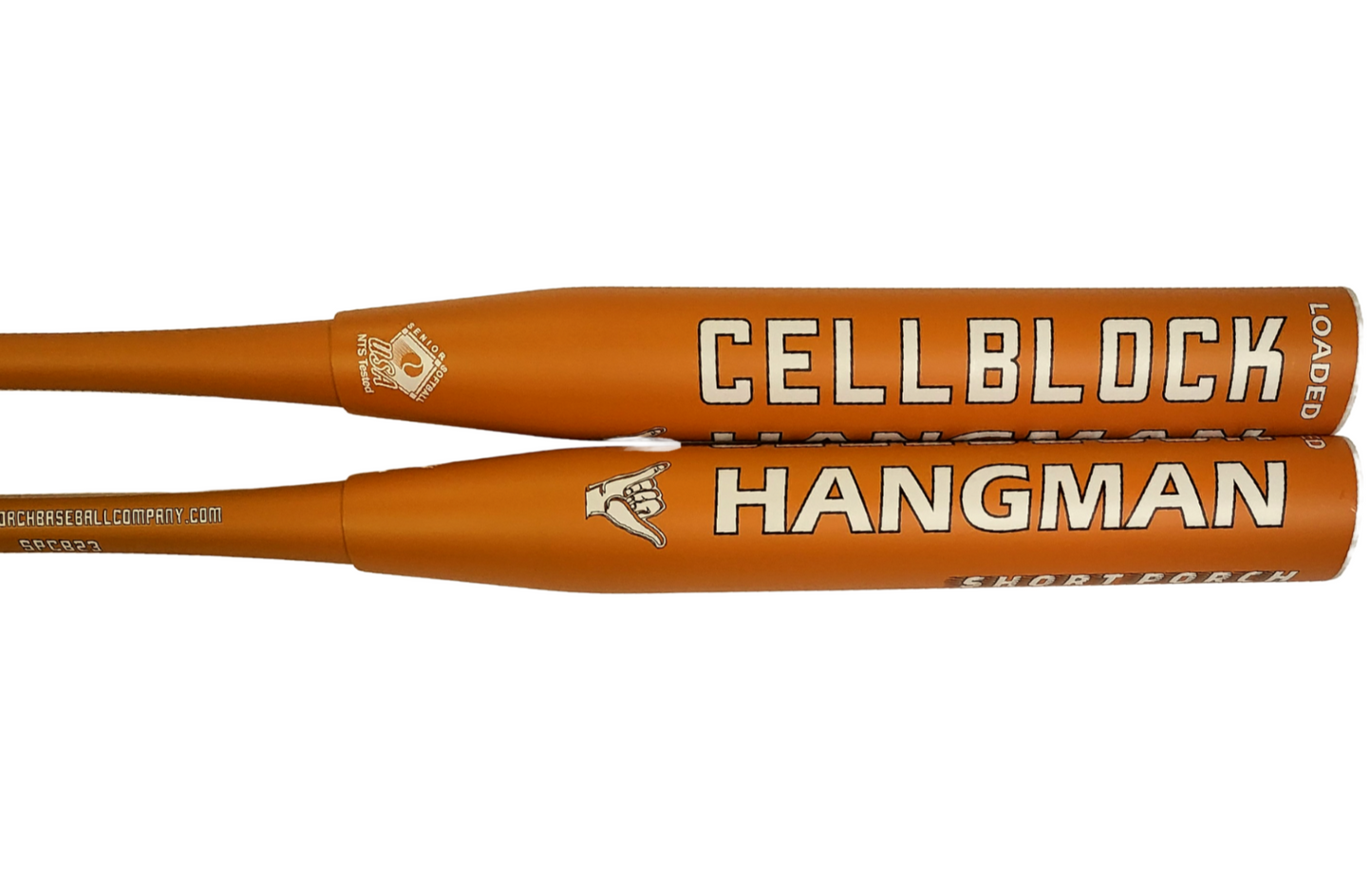 Short Porch Hangman - Senior Slow Pitch Softball Bat - 2-piece - 12in Barrel