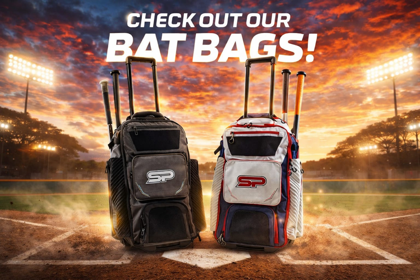 Backpack Rolling Bat Bag