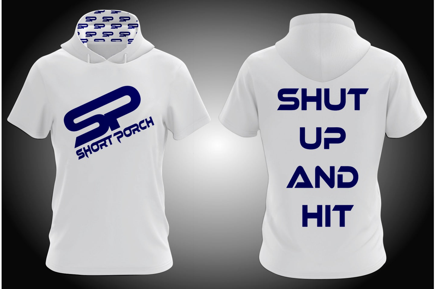 Short Sleeve Thin Hooded Pullovers